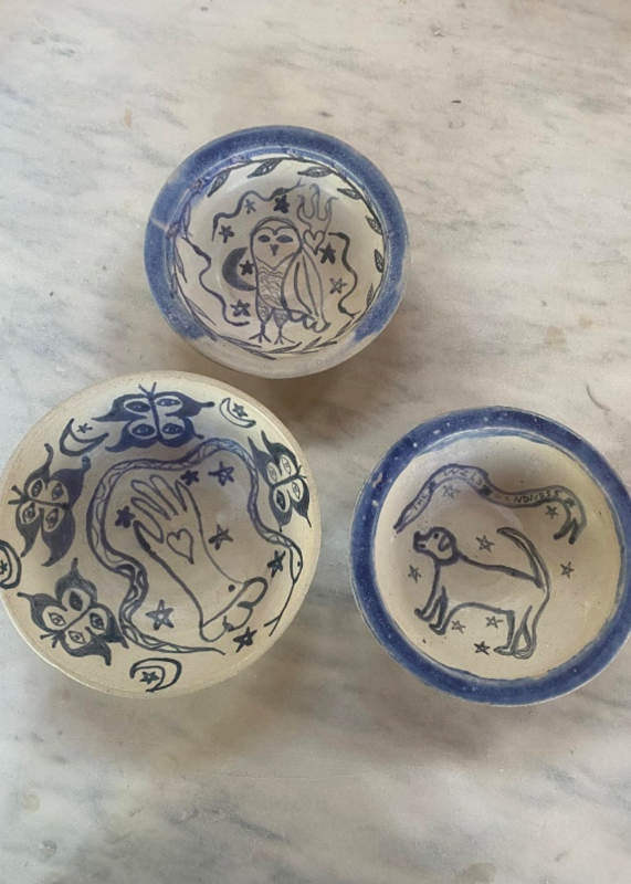 Kaily Schenker, Glazed Stoneware